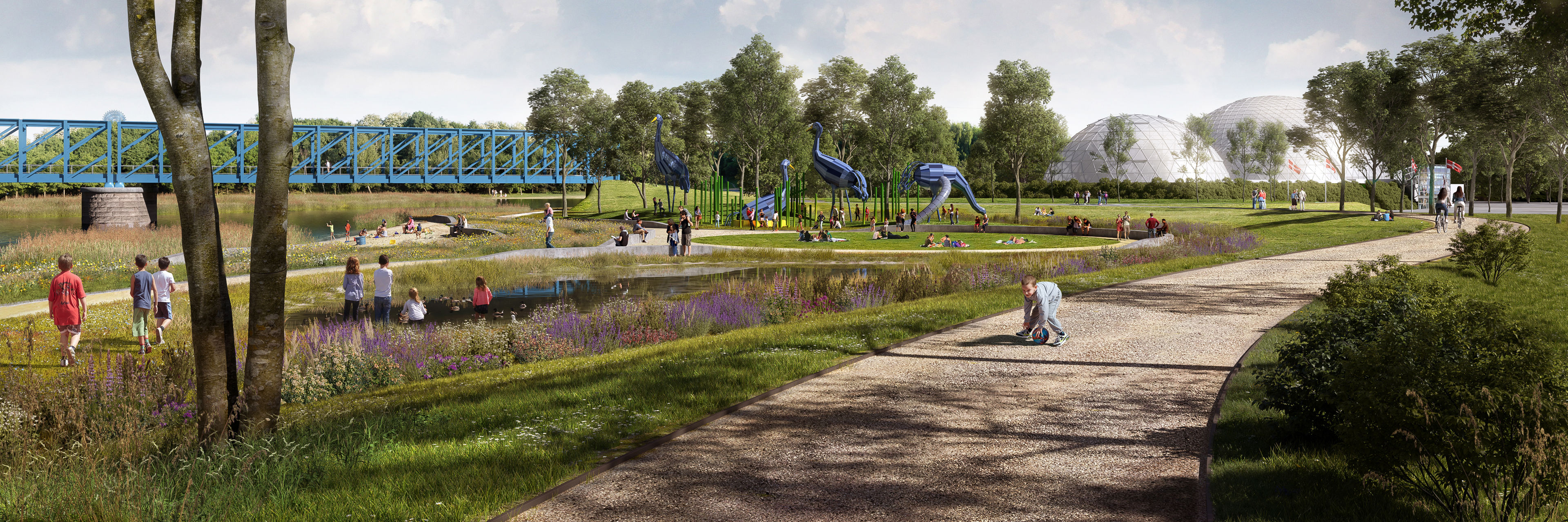 Flodbyen Randers Justesens Plæne