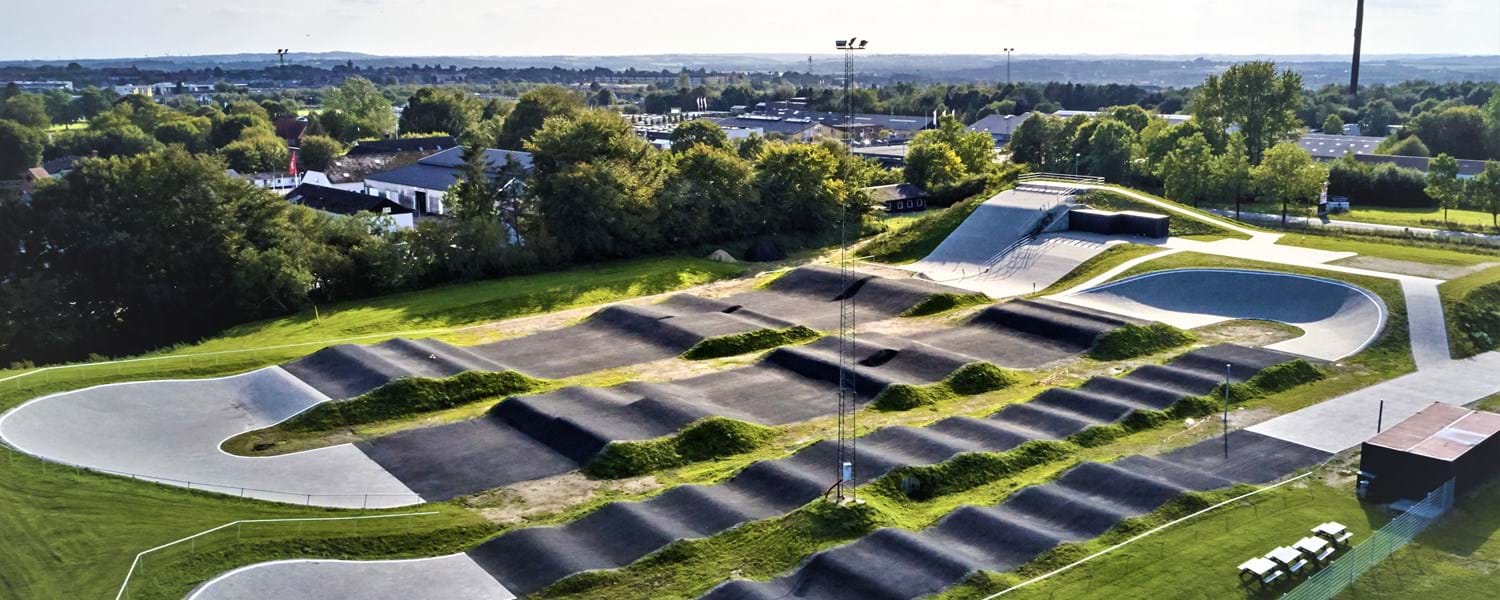 BMX bane på Langvang