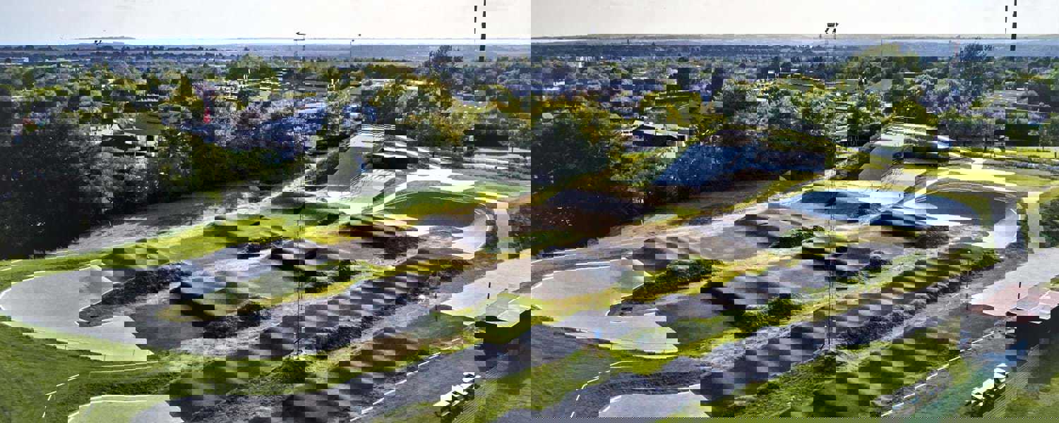 BMX bane på Langvang