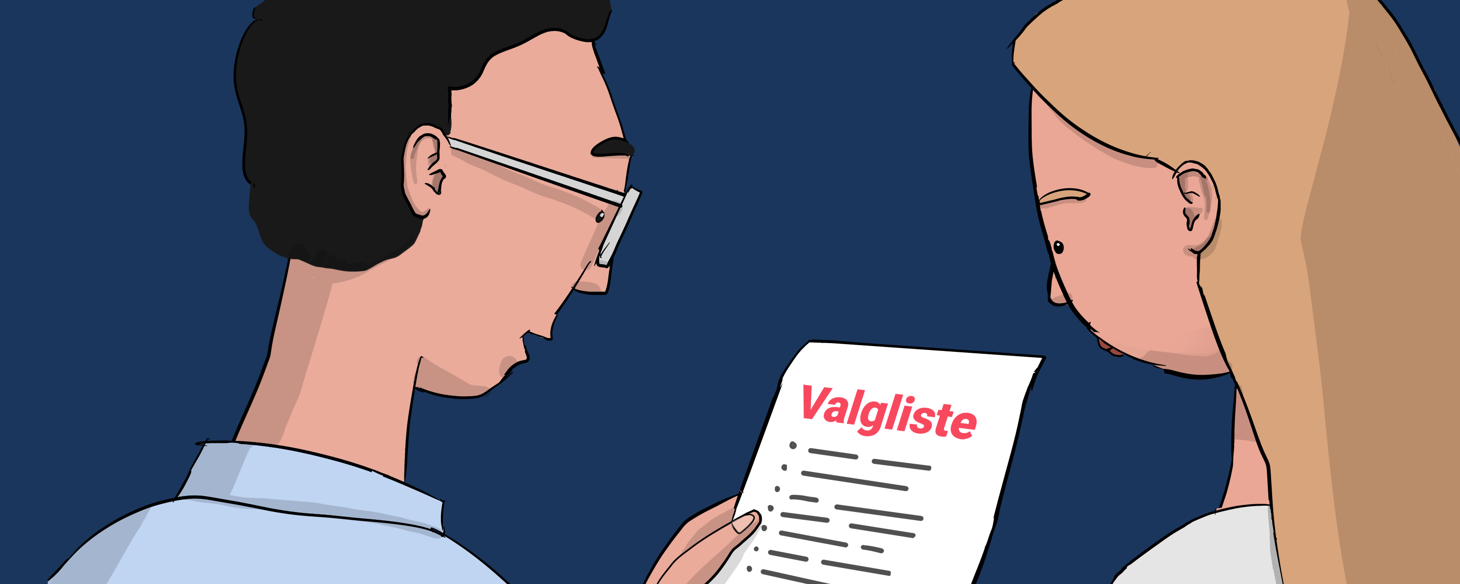 Illustration af valg til skolebestyrelsen