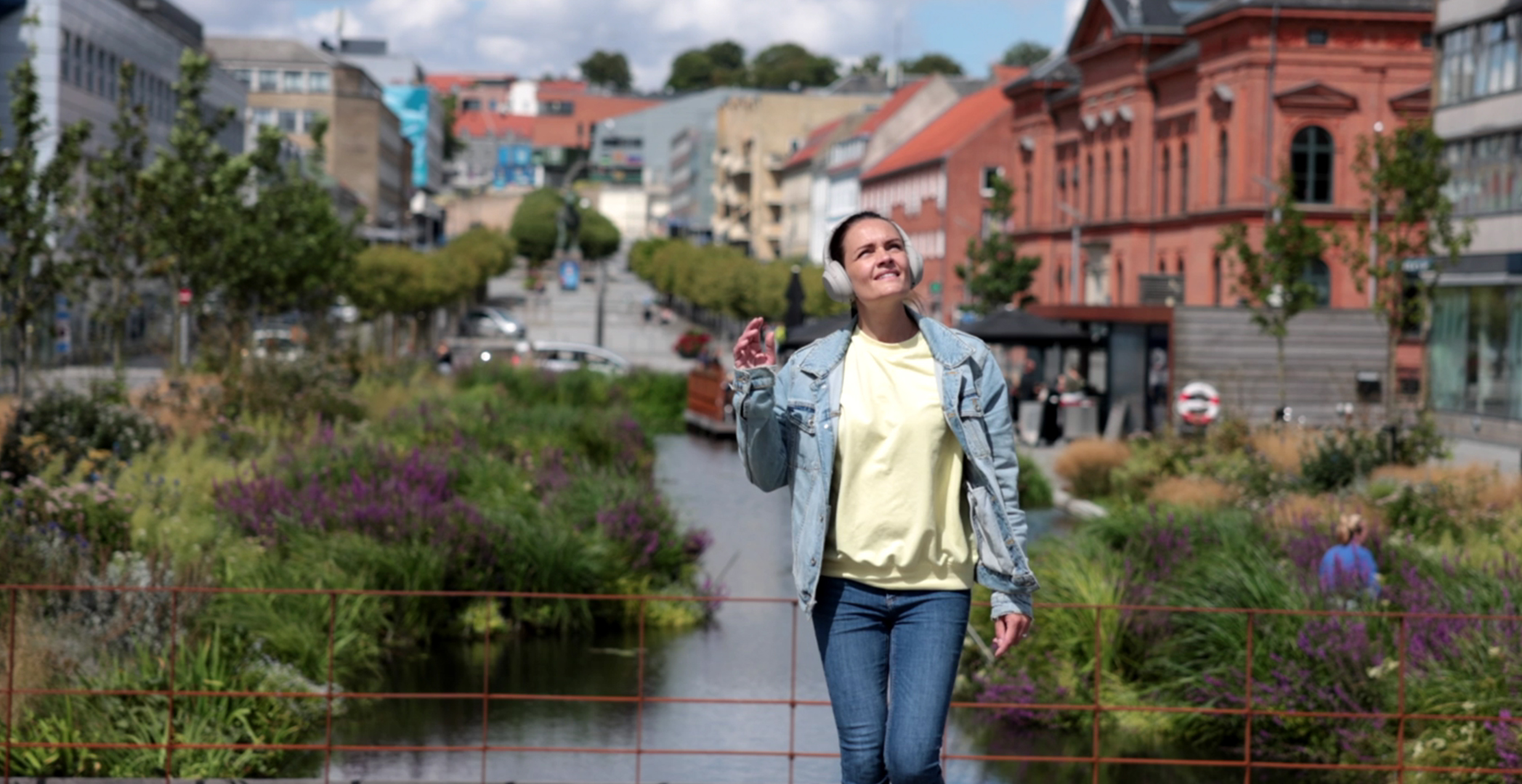 På tur med Hemmeligheden om Randers