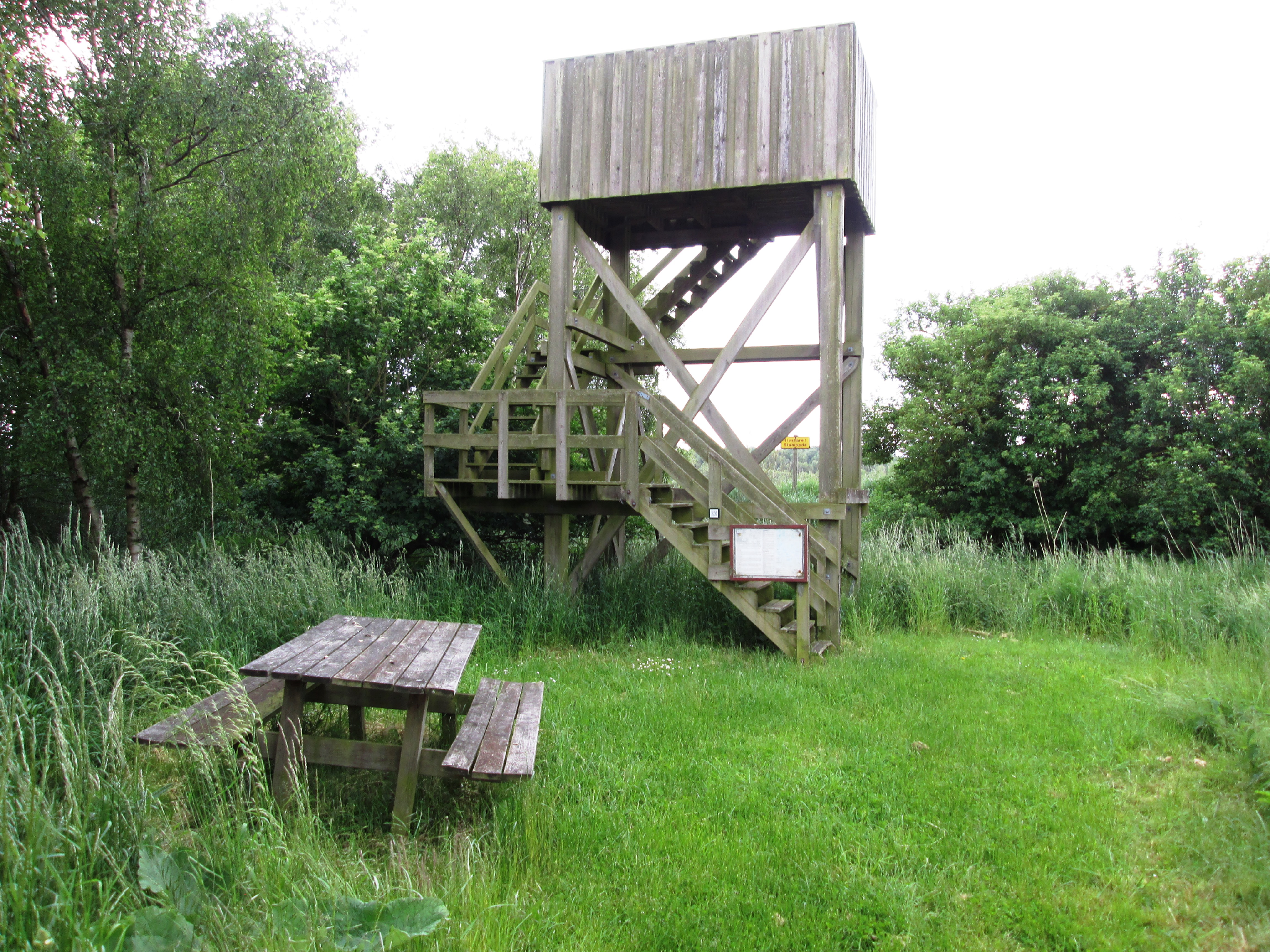 Fugletårn i Romalt Enge